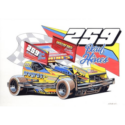 Brisca F1 Sticker #259 Paul Hines