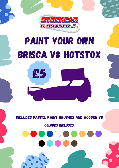 Paint Your Own Brisca V8 Hotstox Kit