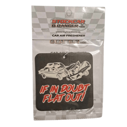 If In Doubt Flat Out! Vehicle Air Freshener