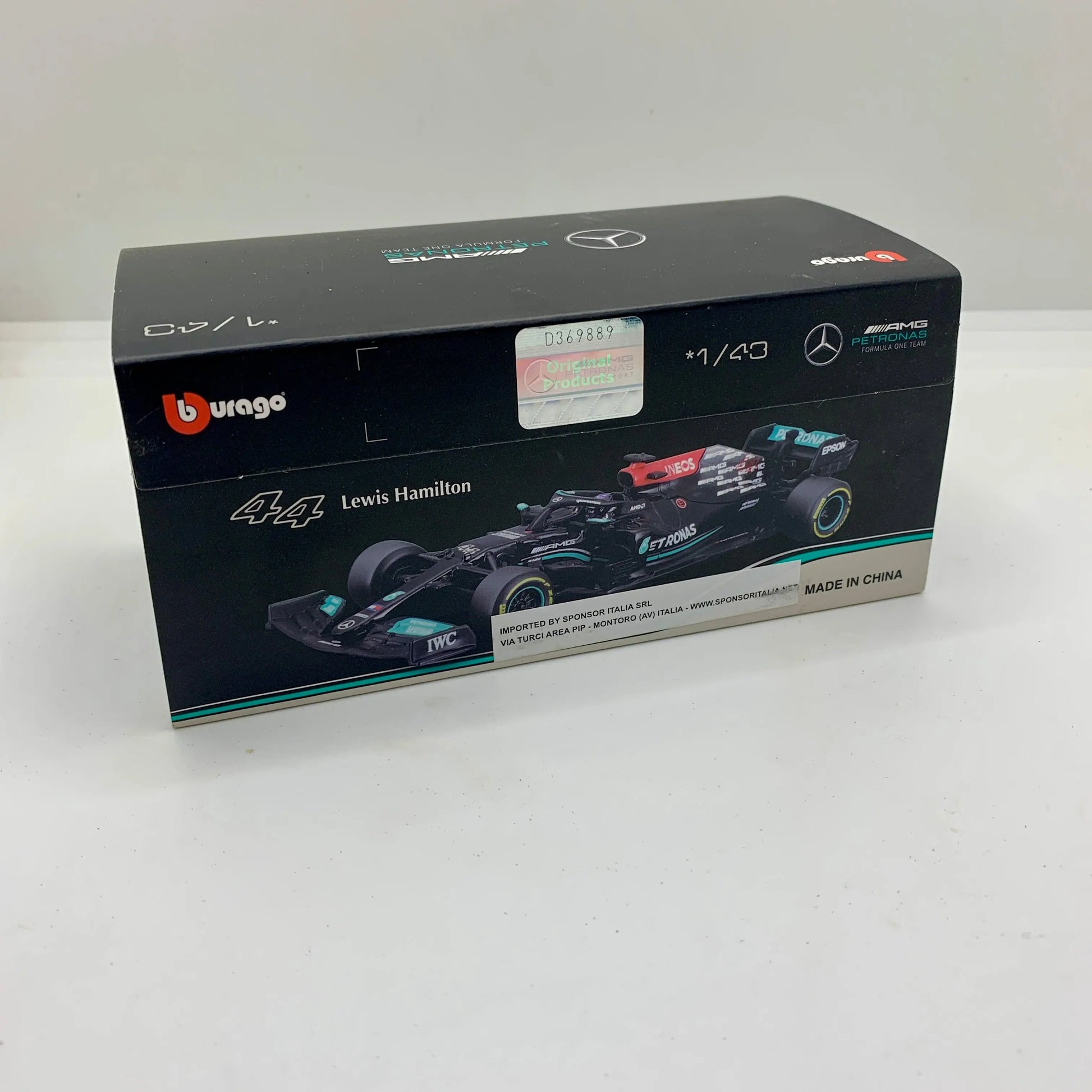 Mercedes AMG F1 W12 E Performance Collectable Cars 1/43 Scale  Cars Stock Car & Banger Toy Tracks