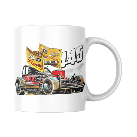 Brisca F1 #445 White Mug