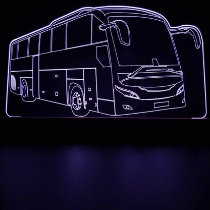 Gepersonaliseerde Volvo vrachtwagen met aanhanger LED-lamp nachtlampje