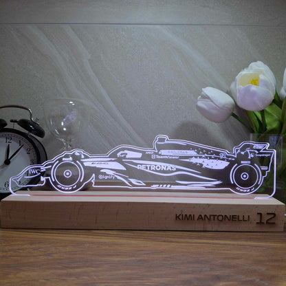 Kimi Antonelli 2025 Mercedes LED Lamp Light