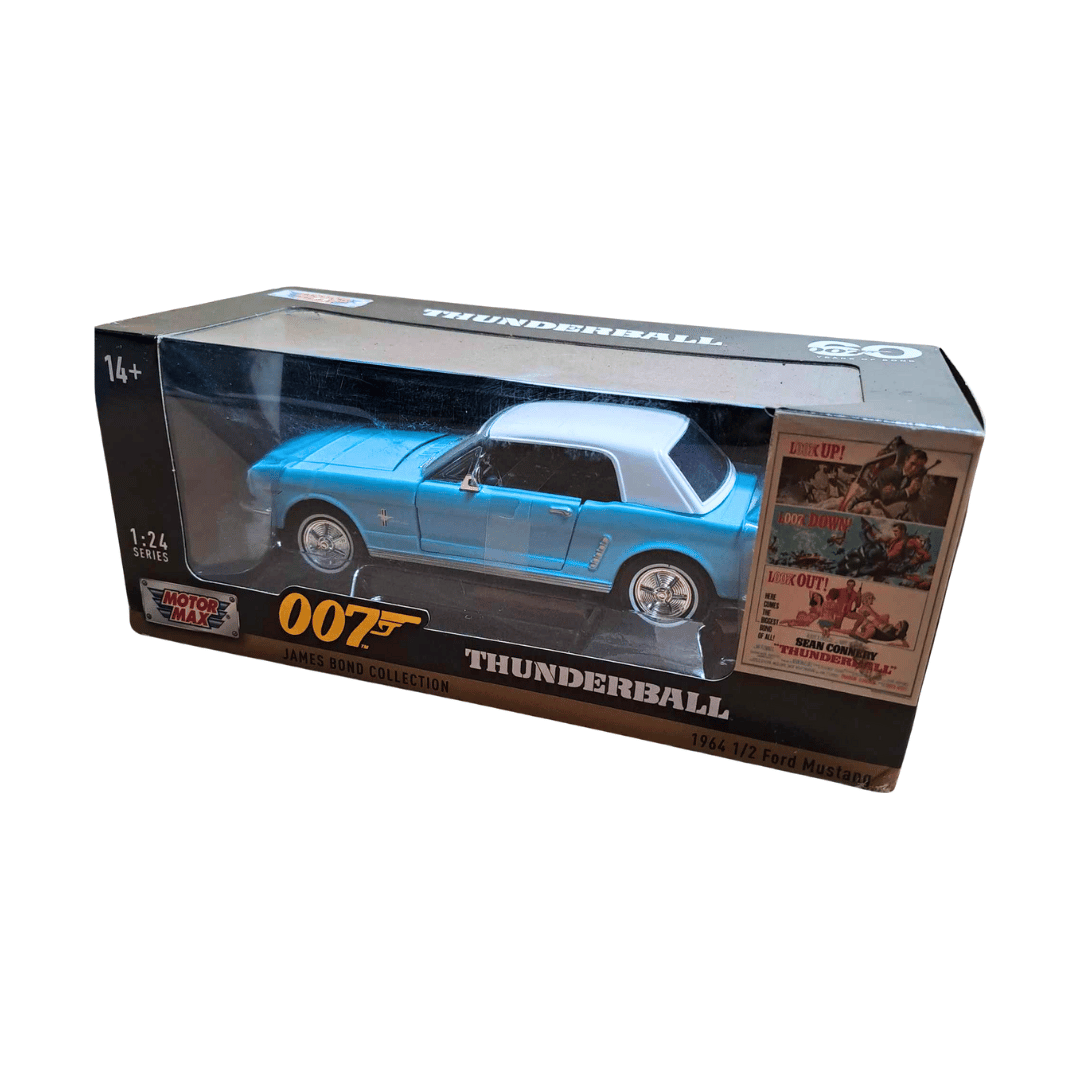 Ford Mustang 1964 Thunderball James Bond Collection 1/24 Scale