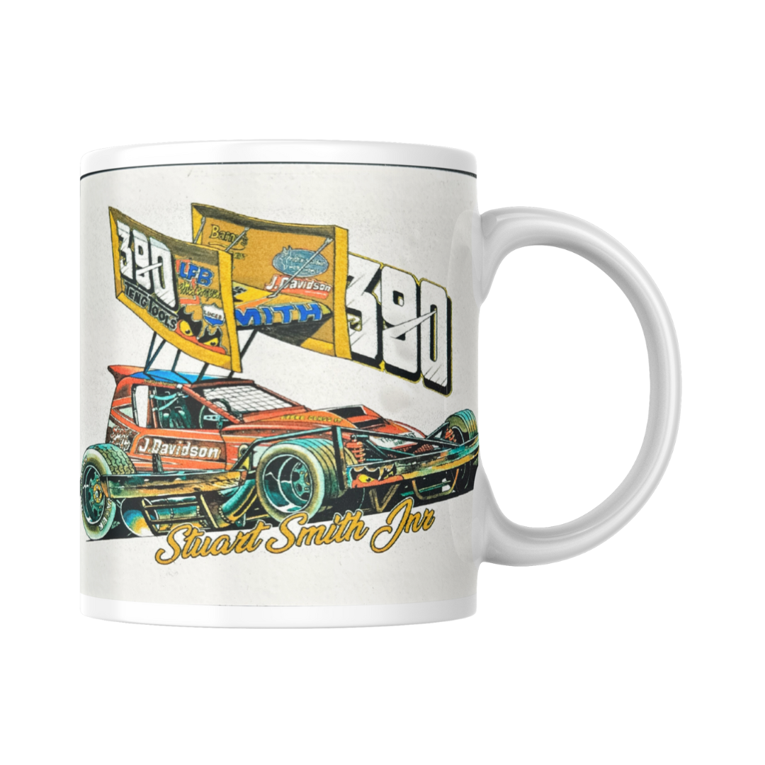 Brisca F1 #390 White Mug