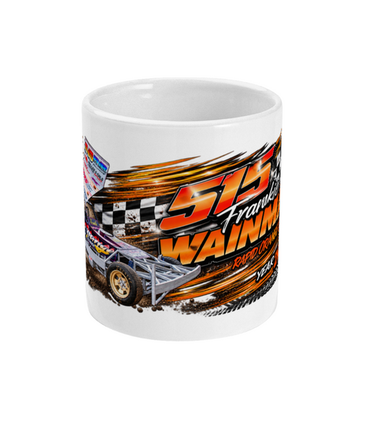 515 Frankie Wainman Jr Brisca F1 mug – front view