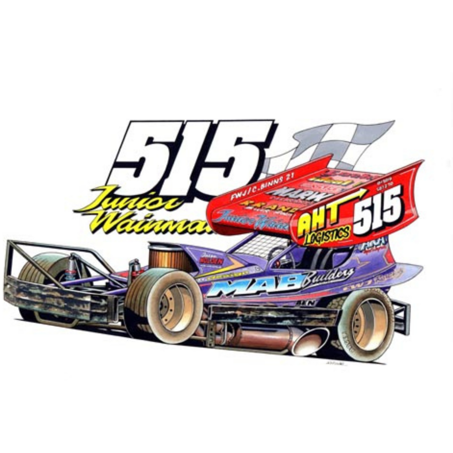 Brisca F1 Sticker #515 Frankie Wainman Junior