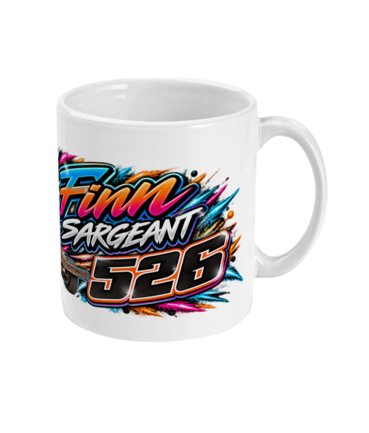 526 Finn Sargeant Brisca F1 mug – right view