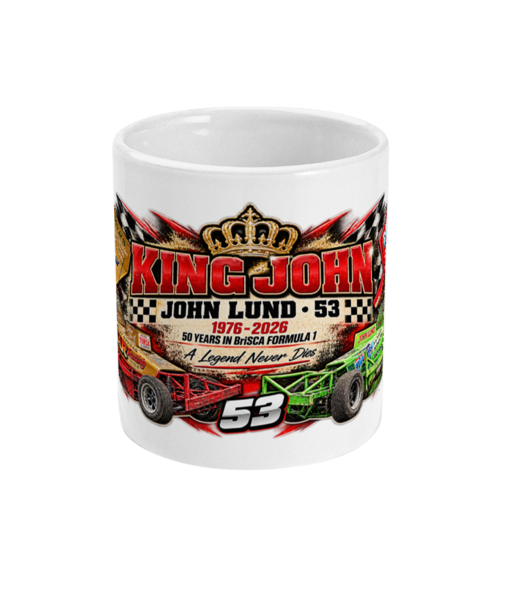 53 John Lund Brisca F1 mug – front view