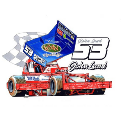 Brisca F1 Sticker #53 John Lund