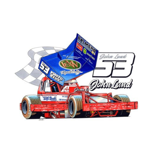 Brisca F1 Sticker #53 John Lund