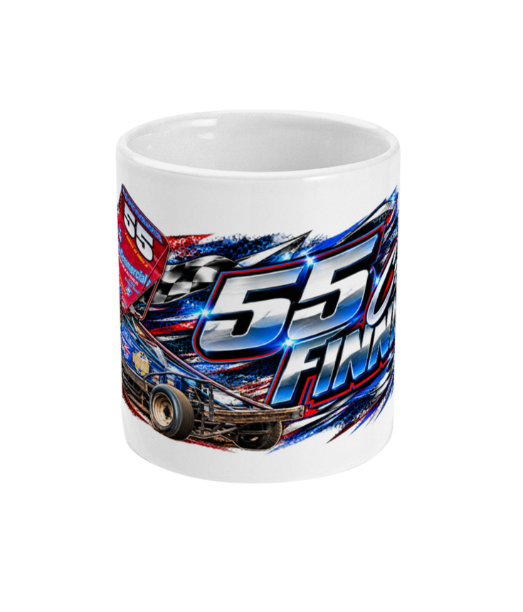 55 Craig Finnikin Brisca F1 mug – front view