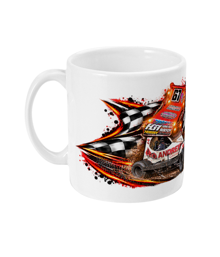 67 Henry Robson Brisca F1 mug – left view