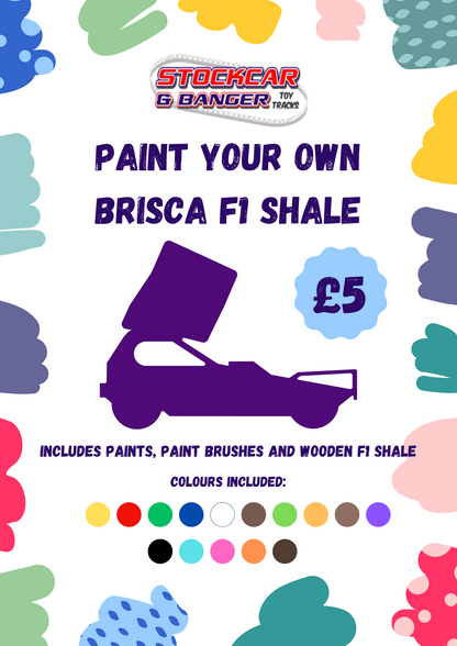 Paint Your Own Brisca F1 Shale Kit