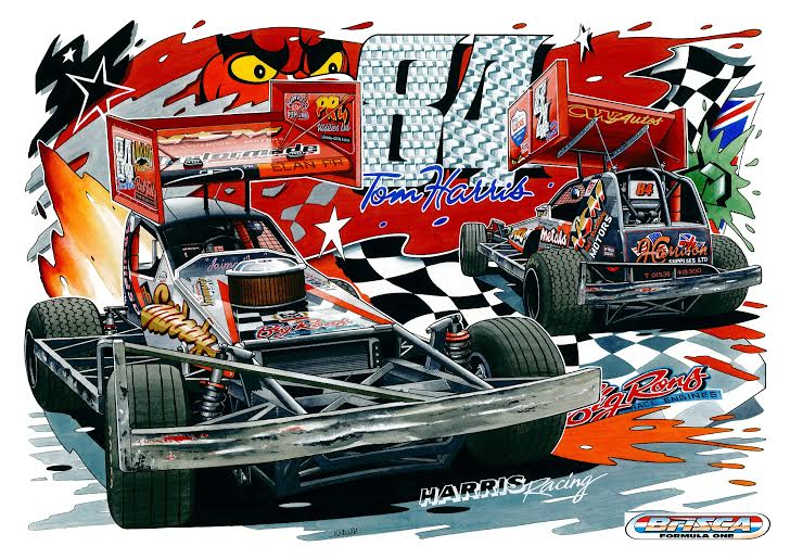 Brisca F1 #84 Tom Harris Print