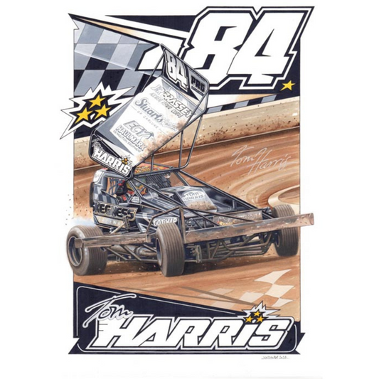 Brisca F1 Sticker #84 Tom Harris