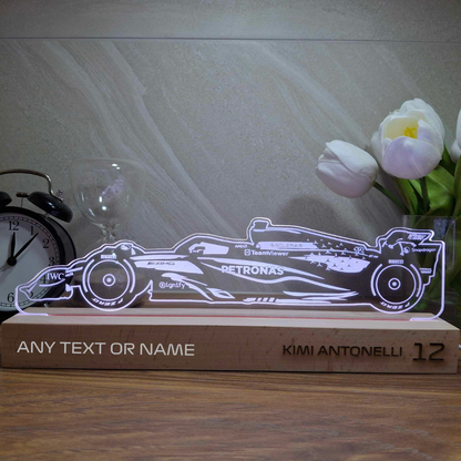 Kimi Antonelli 2025 Mercedes LED Lamp Light