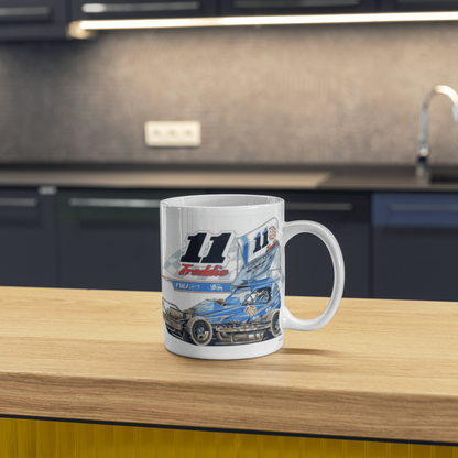 Brisca F1 #11 White Mug