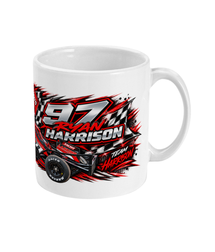 97 Ryan Harrison Brisca F1 mug – right view