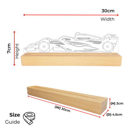 Kimi Antonelli 2025 Mercedes LED Lamp Light