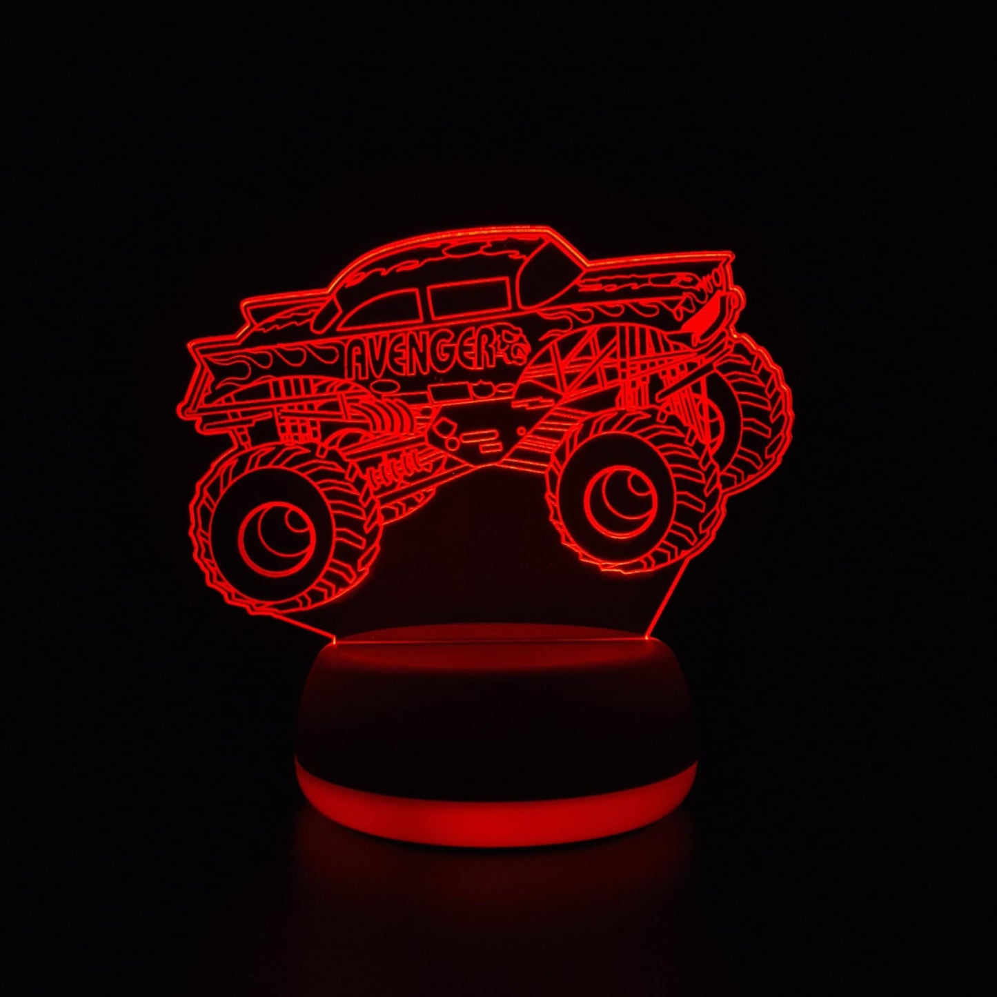 Avenger Monster Truck LED Lamp Night Light