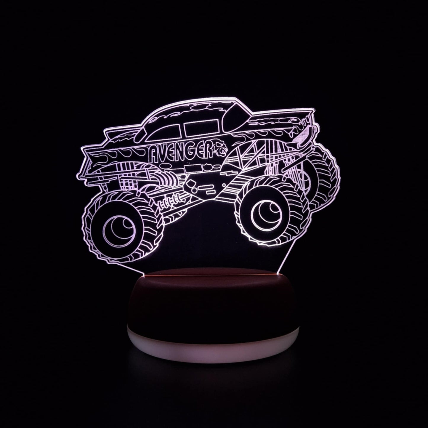 Avenger Monster Truck LED Lamp Night Light