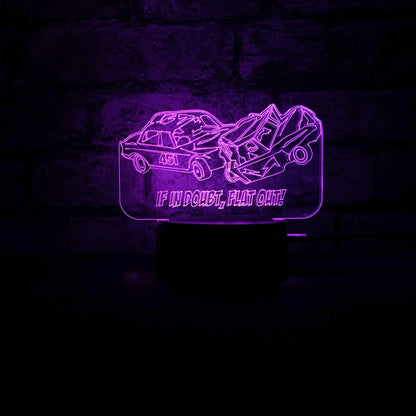 Banger Crash LED Night Light  Night Lights & Ambient Lighting Stock Car & Banger Toy Tracks