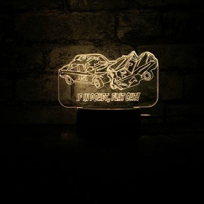 Banger Crash LED Night Light  Night Lights & Ambient Lighting Stock Car & Banger Toy Tracks