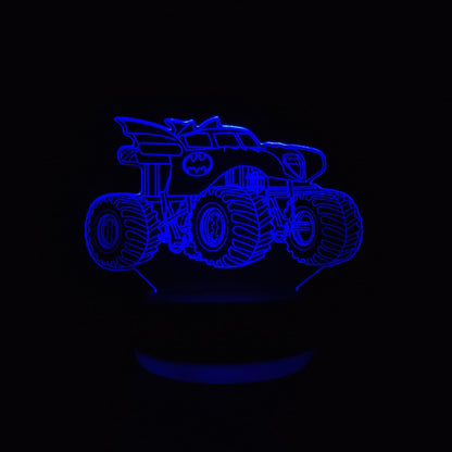 Batman Monster Truck LED Lamp Night Light