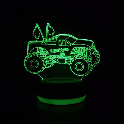 Black Pearl Monster Truck LED Lamp Night Light
