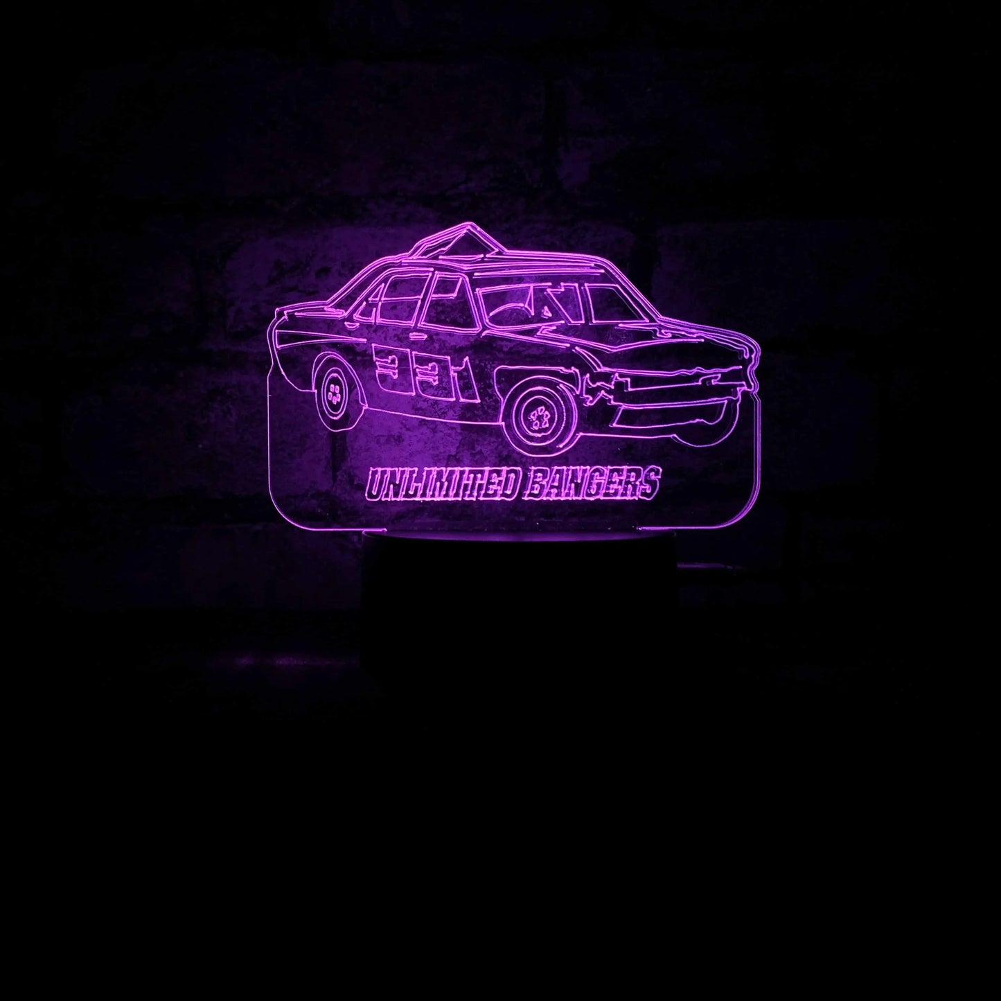 Boxer Jack #331 Banger LED Night Light  Night Light Stock Car & Banger Toy Tracks