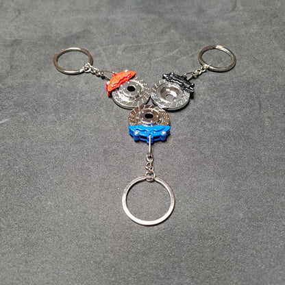 Brake Disc Keyring  Key Ring Stock Car & Banger Toy Tracks