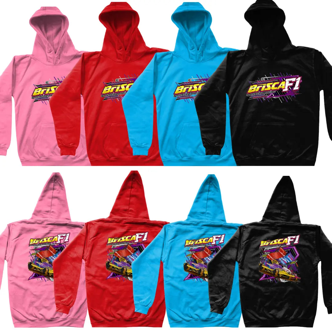 Brisca F1 Hoodie - Children's Sizes  Hoodie Stock Car & Banger Toy Tracks