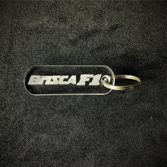 Brisca F1 Keyring - Logo - Key Ring - Stock Car & Banger Toy Tracks