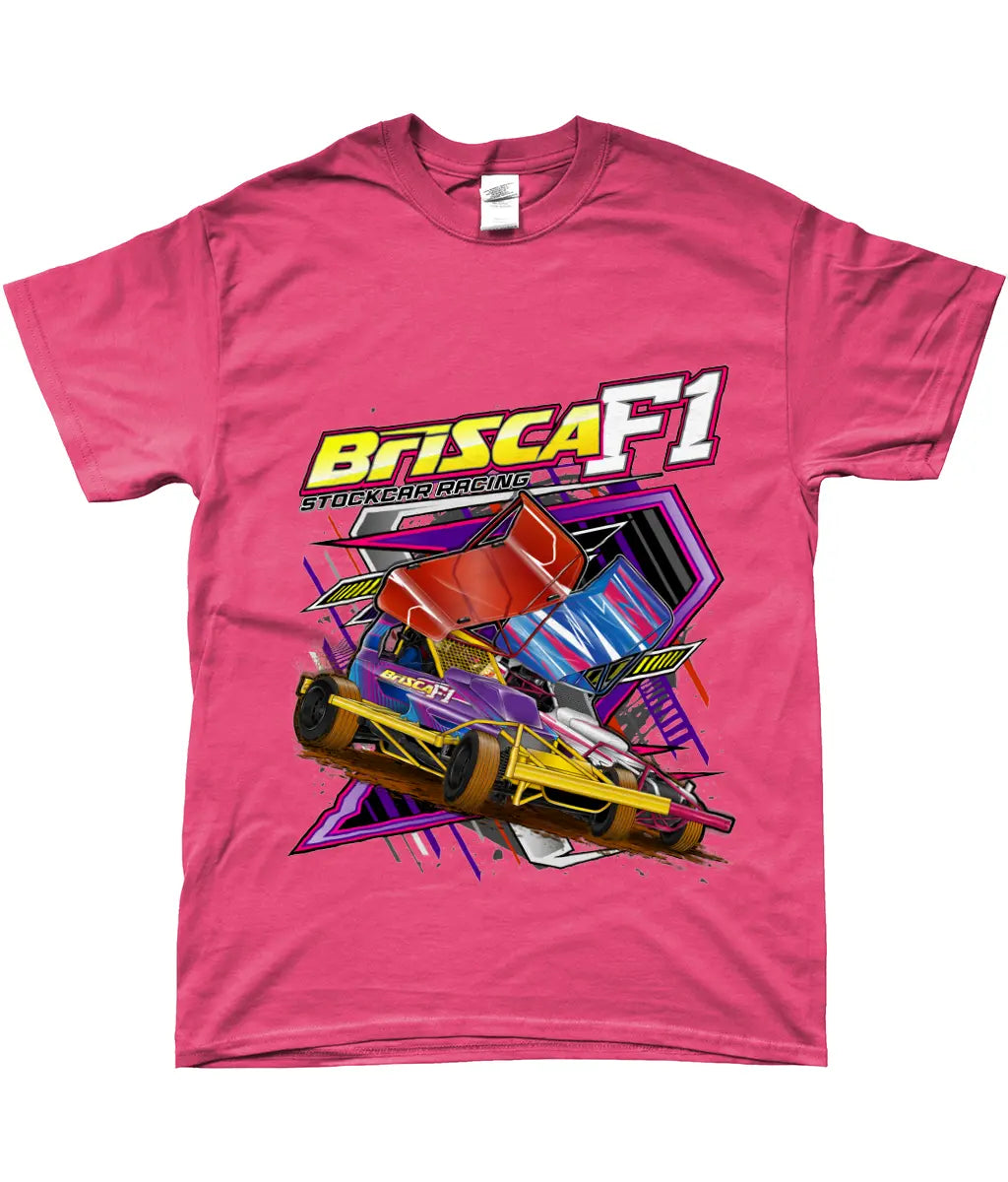 Brisca F1 T-Shirts  Tee Shirt Stock Car & Banger Toy Tracks