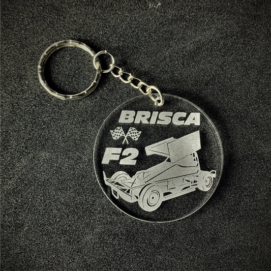 Brisca F2 Keyring - Key Ring - Stock Car & Banger Toy Tracks