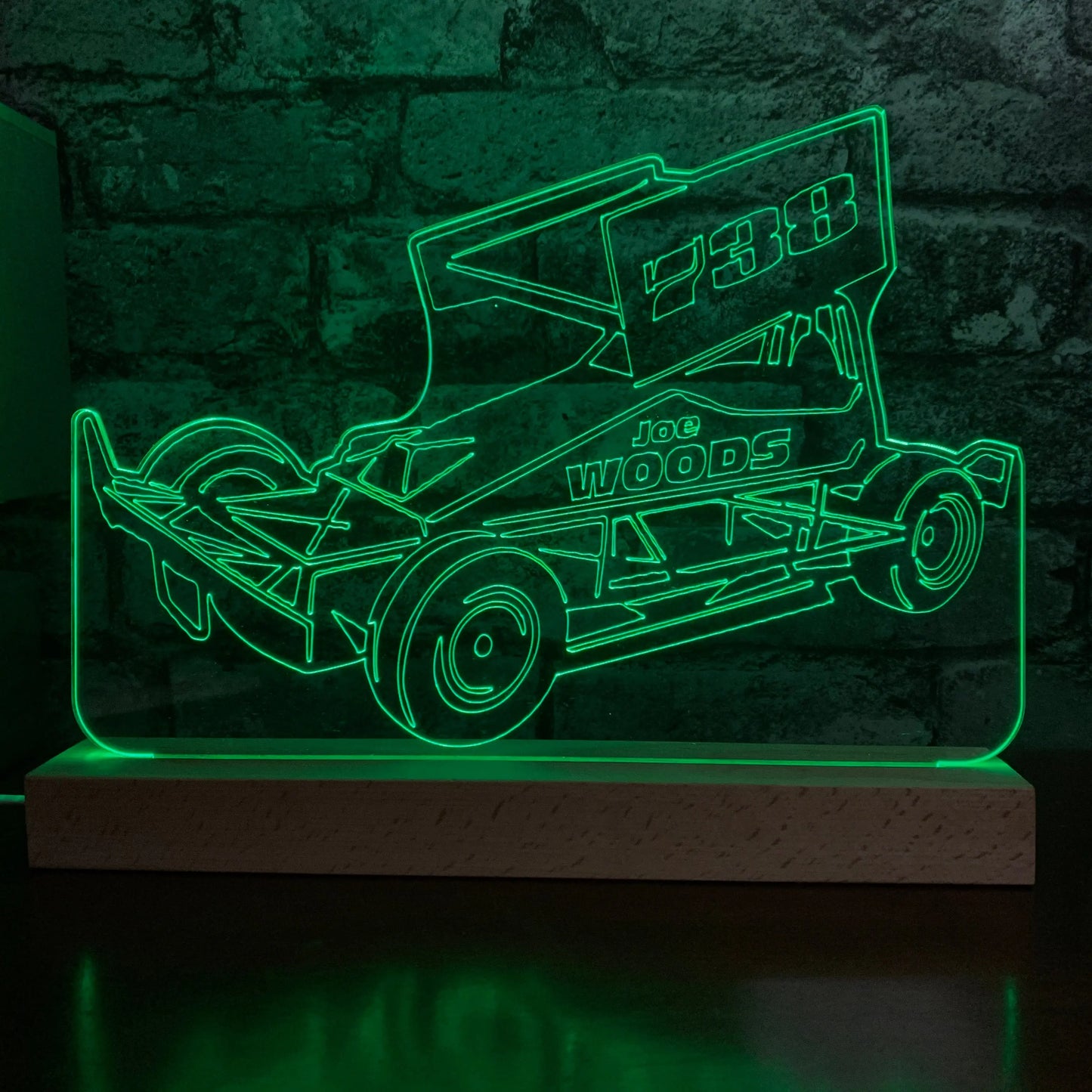 Brisca Formula 2 F2 LED Night Light  Night Light Stock Car & Banger Toy Tracks