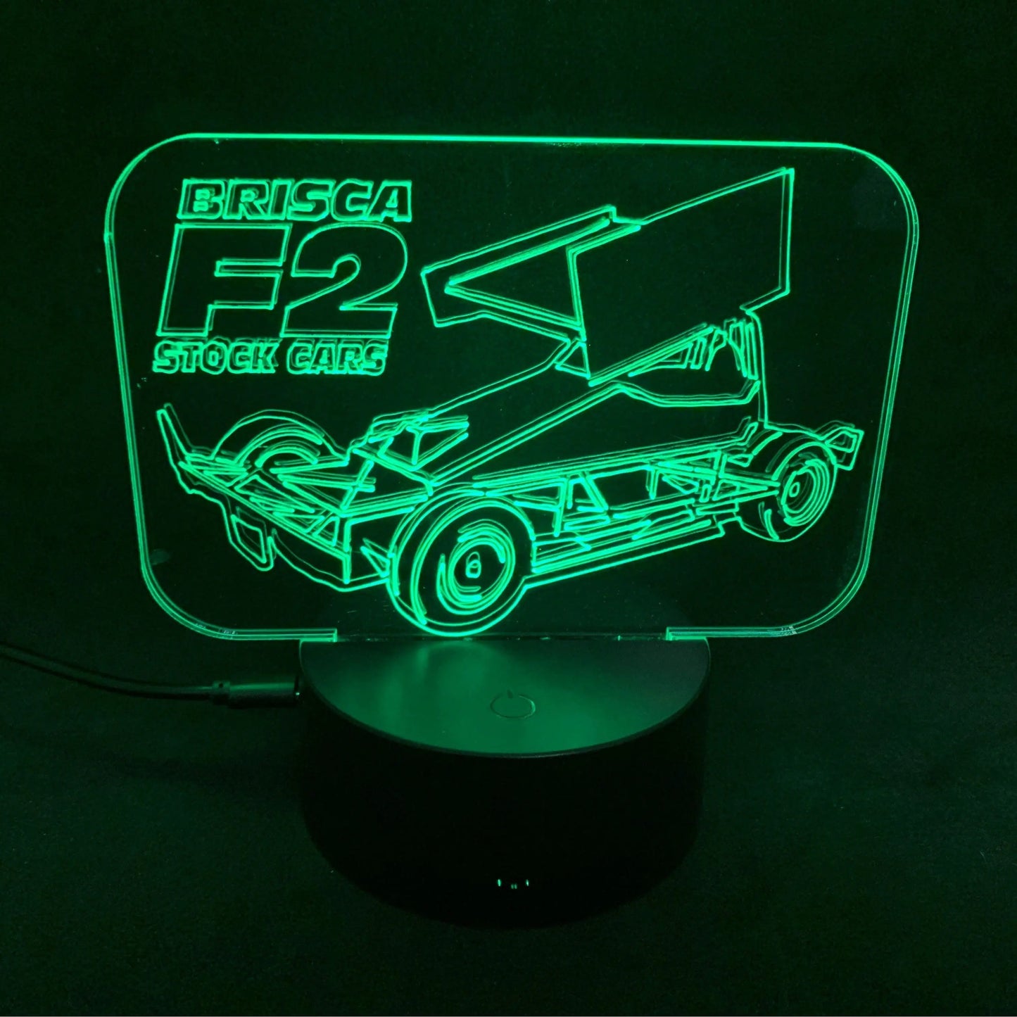 Brisca Formula 2 F2 LED Night Light  Night Light Stock Car & Banger Toy Tracks