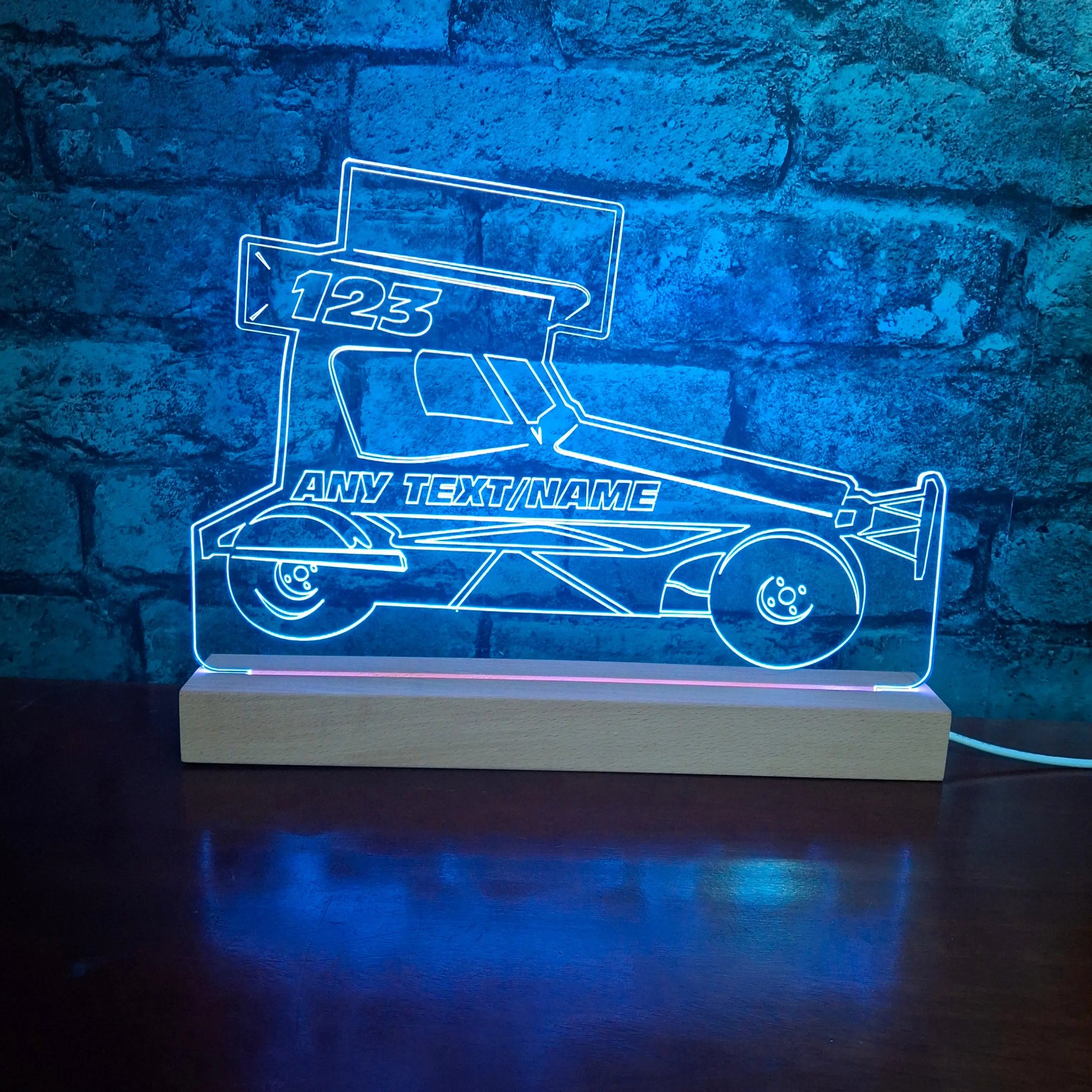 Brisca Micro F2 LED Night Light  Night Light Stock Car & Banger Toy Tracks