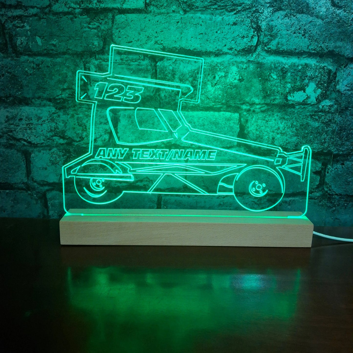 Brisca Micro F2 LED Night Light  Night Light Stock Car & Banger Toy Tracks