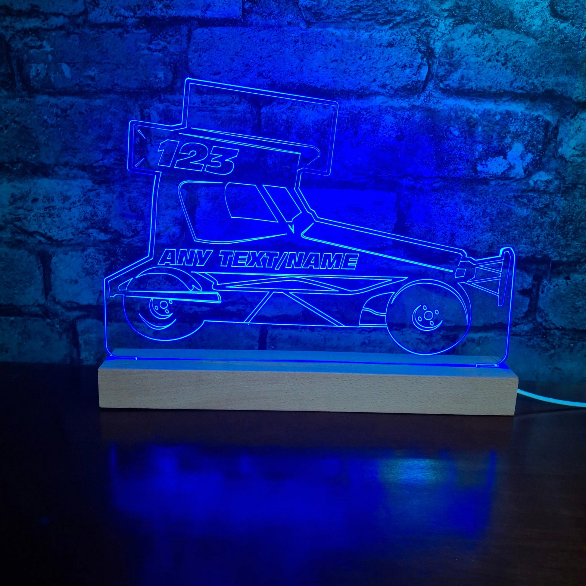 Brisca Micro F2 LED Night Light  Night Light Stock Car & Banger Toy Tracks