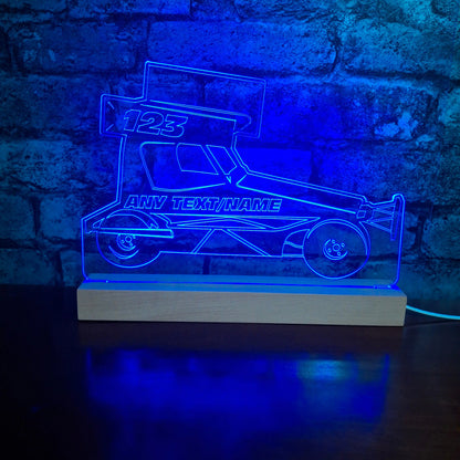 Brisca Micro F2 LED Night Light  Night Light Stock Car & Banger Toy Tracks