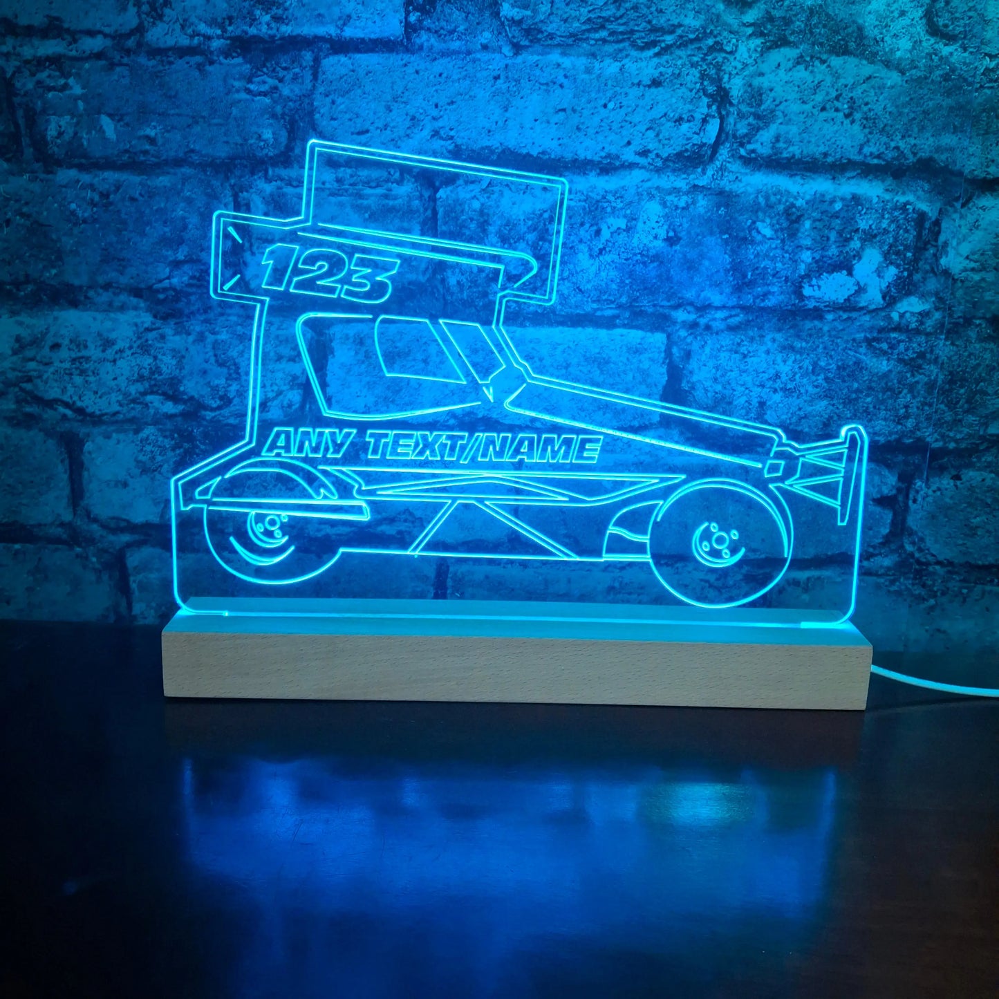 Brisca Micro F2 LED Night Light  Night Light Stock Car & Banger Toy Tracks