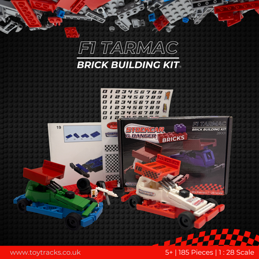 Brisca F1 Stock Car Brick Building Kit - Tarmac