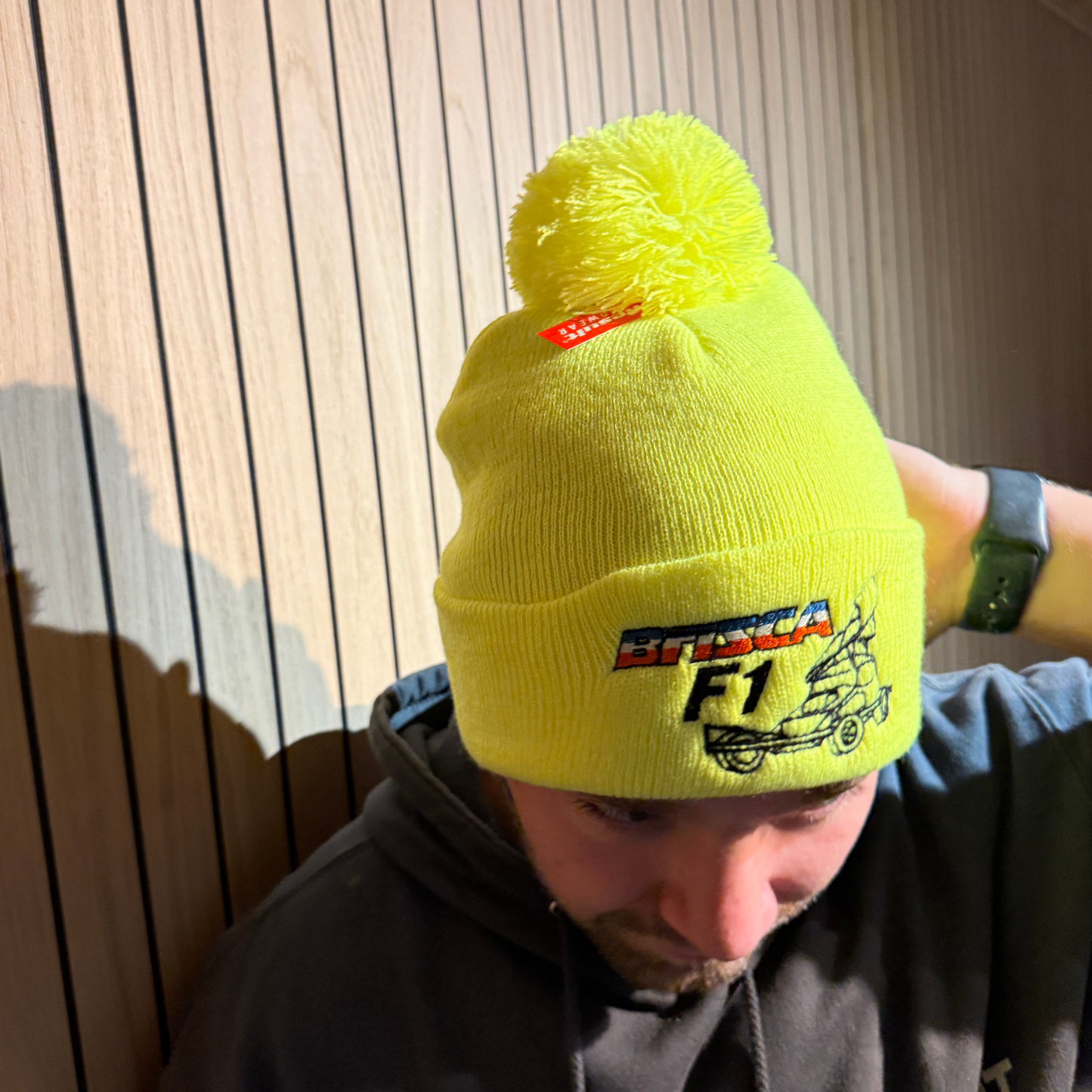 Brisca F1 Beanie Hats with Bobble in a Variety of Colours