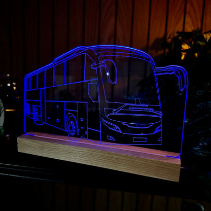 Gepersonaliseerde Volvo vrachtwagen met aanhanger LED-lamp nachtlampje