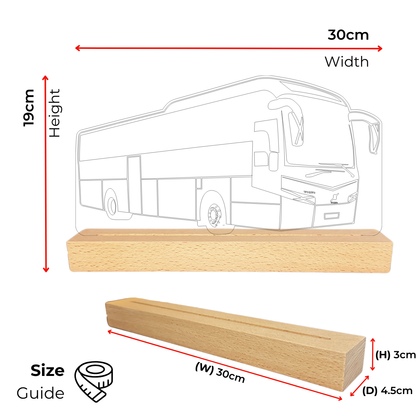 Gepersonaliseerde Volvo vrachtwagen met aanhanger LED-lamp nachtlampje