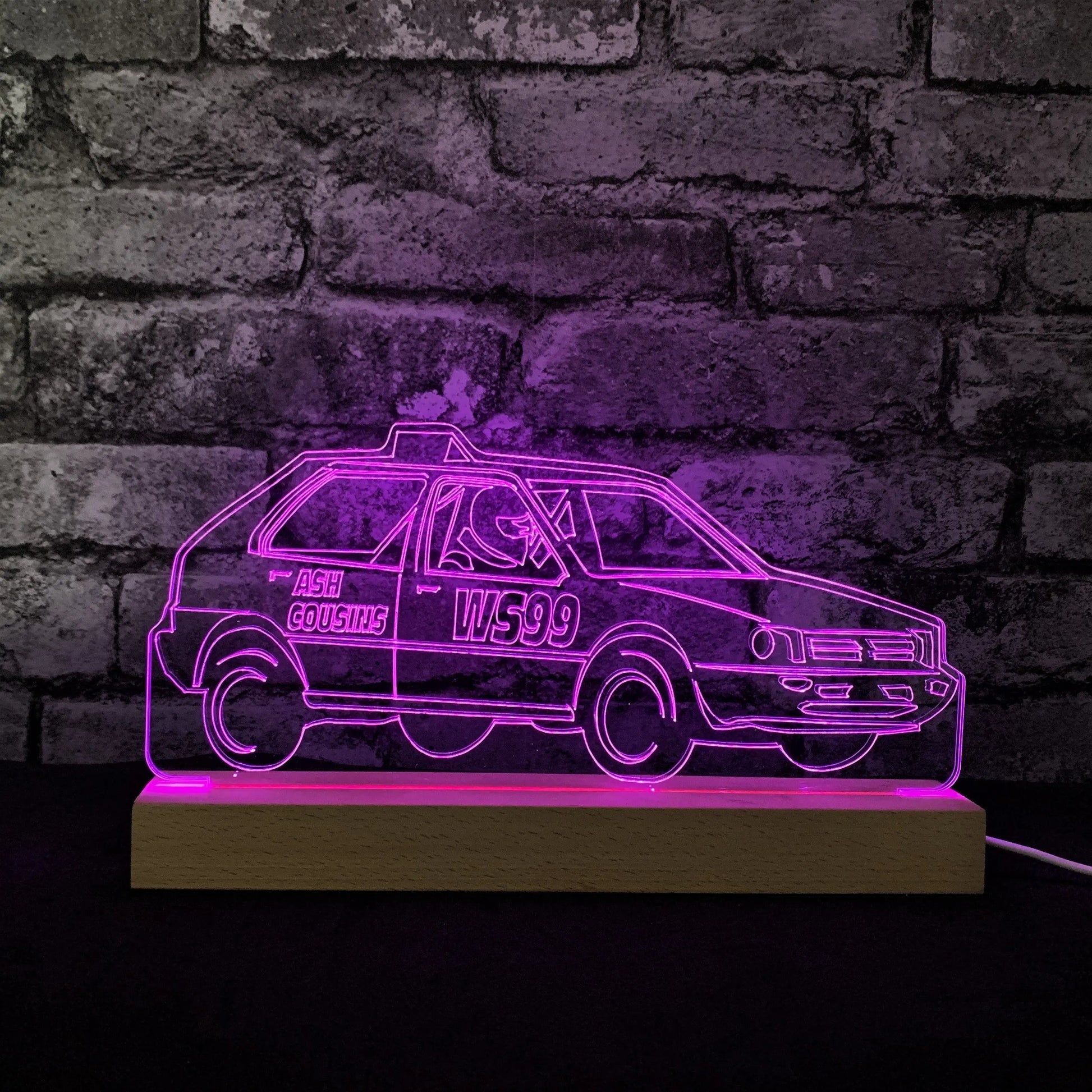 Class 2 Micra - Autograss Night Light - Night Lights & Ambient Lighting - Stock Car & Banger Toy Tracks