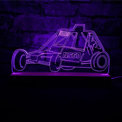 Class 8 Grasstrack - Autograss Night Light - Night Light - Stock Car & Banger Toy Tracks