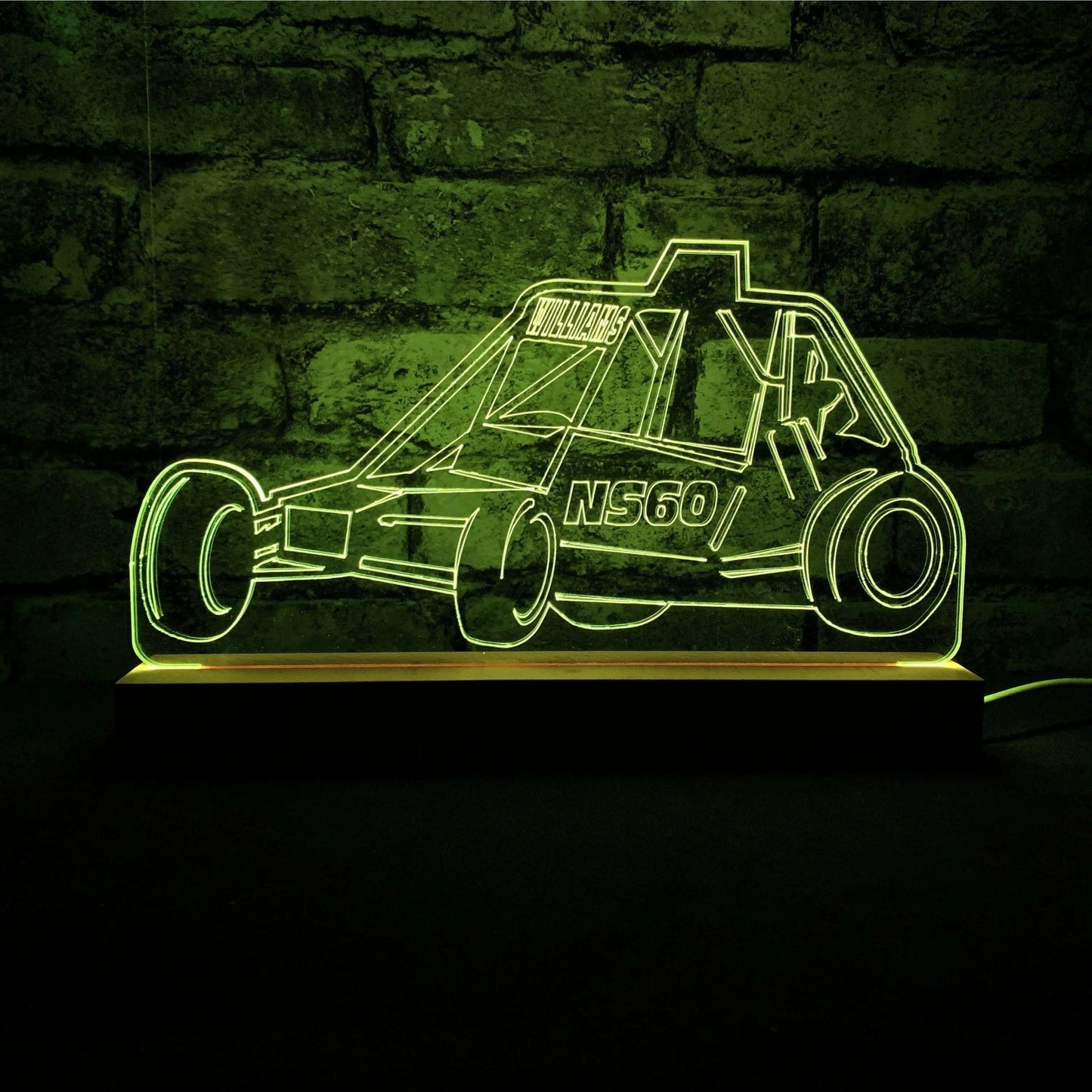 Class 8 Grasstrack - Autograss Night Light - Night Light - Stock Car & Banger Toy Tracks